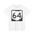 OH-64 (Ohio) (Road Sign) T-Shirt