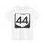 OH-44 (Ohio) (Road Sign) T-Shirt