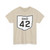 OH-42 1927 (Ohio) (Road Sign) T-Shirt