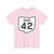 OH-42 1927 (Ohio) (Road Sign) T-Shirt
