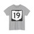 OH-19 (Ohio) (Road Sign) T-Shirt