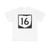 OH-16 (Ohio) (Road Sign) T-Shirt