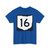 OH-16 (Ohio) (Road Sign) T-Shirt
