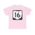 OH-16 (Ohio) (Road Sign) T-Shirt