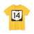 OH-14 (Ohio) (Road Sign) T-Shirt