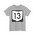 OH-13 (Ohio) (Road Sign) T-Shirt