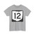 OH-12 (Ohio) (Road Sign) T-Shirt