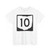 OH-10 (Ohio) (Road Sign) T-Shirt