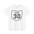 OH-30 1927 (Ohio) (Road Sign) T-Shirt