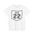 OH-22 1927 (Ohio) (Road Sign) T-Shirt