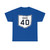 OH-40 1927 (Ohio) (Road Sign) T-Shirt