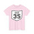 OH-35 1927 (Ohio) (Road Sign) T-Shirt