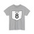 OH-8 1948 (Ohio) (Road Sign) T-Shirt