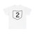 OH-2 1960 (Ohio) (Road Sign) T-Shirt