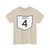 OH-4 1948 (Ohio) (Road Sign) T-Shirt