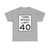 NYSDOT NYR2-6 (New York) (Road Sign) T-Shirt