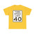 NYSDOT NYR2-6 (New York) (Road Sign) T-Shirt