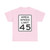 NYSDOT NYR2-3 (New York) (Road Sign) T-Shirt