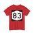 NY-83 (New York) (Road Sign) T-Shirt