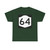 NY-64 (New York) (Road Sign) T-Shirt