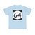 NY-64 (New York) (Road Sign) T-Shirt
