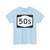 NY-50S (New York) (Road Sign) T-Shirt