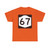 NY-67 (New York) (Road Sign) T-Shirt