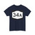 NY-34A (New York) (Road Sign) T-Shirt