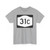 NY-31C (New York) (Road Sign) T-Shirt