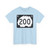 North Dakota 200 (North Dakota) (Road Sign) T-Shirt