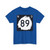 North Dakota 89 (North Dakota) (Road Sign) T-Shirt
