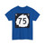 North Dakota 75 (North Dakota) (Road Sign) T-Shirt