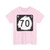 North Dakota 70 (North Dakota) (Road Sign) T-Shirt