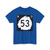 North Dakota 53 (North Dakota) (Road Sign) T-Shirt
