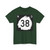 North Dakota 38 (North Dakota) (Road Sign) T-Shirt