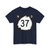 North Dakota 37 (North Dakota) (Road Sign) T-Shirt