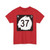 North Dakota 37 (North Dakota) (Road Sign) T-Shirt