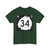 North Dakota 34 (North Dakota) (Road Sign) T-Shirt