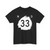 North Dakota 33 (North Dakota) (Road Sign) T-Shirt