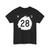 North Dakota 28 (North Dakota) (Road Sign) T-Shirt