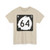 North Dakota 64 (North Dakota) (Road Sign) T-Shirt