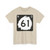 North Dakota 61 (North Dakota) (Road Sign) T-Shirt