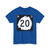 North Dakota 20 (North Dakota) (Road Sign) T-Shirt