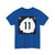 North Dakota 11 (North Dakota) (Road Sign) T-Shirt