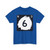 North Dakota 6 (North Dakota) (Road Sign) T-Shirt