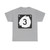 North Dakota 3 (North Dakota) (Road Sign) T-Shirt