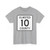 Olmsted County Route 10 MN (Minnesota) (Road Sign) T-Shirt