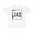 NH Route 140 (New Hampshire) (Road Sign) T-Shirt