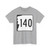 NH Route 140 (New Hampshire) (Road Sign) T-Shirt