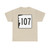 NH Route 107 (New Hampshire) (Road Sign) T-Shirt